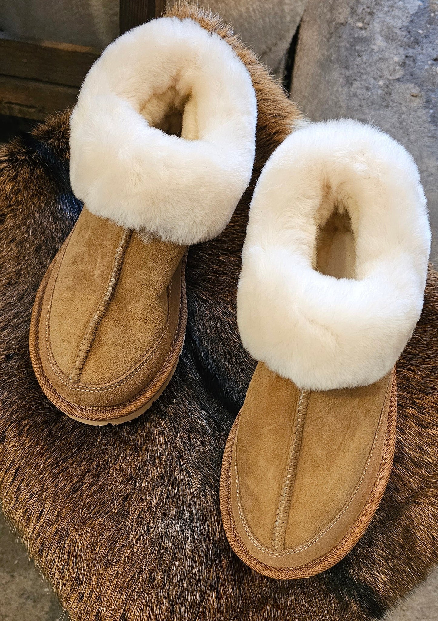 Bentleigh Slipper / Chestnut