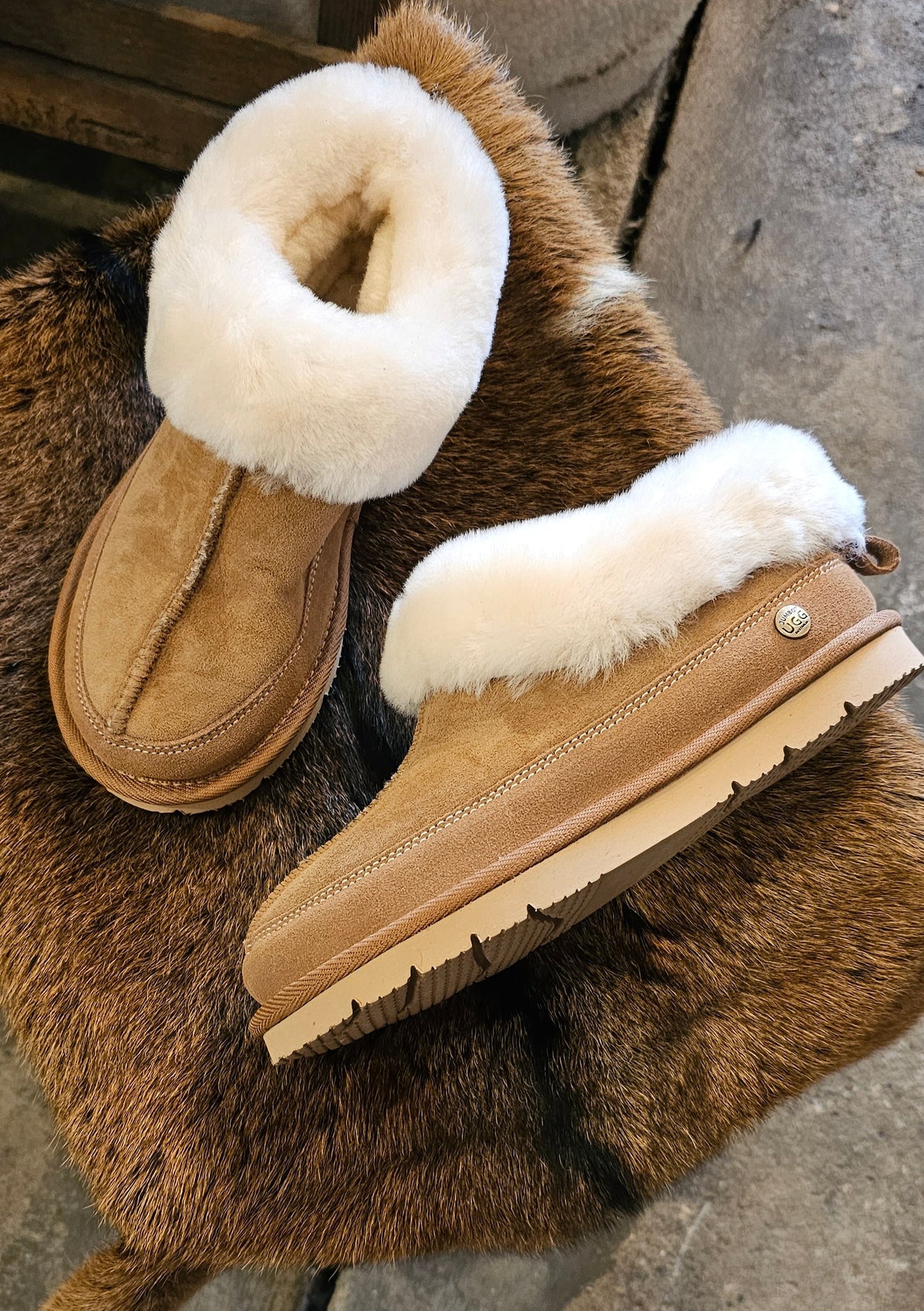 Bentleigh Slipper / Chestnut
