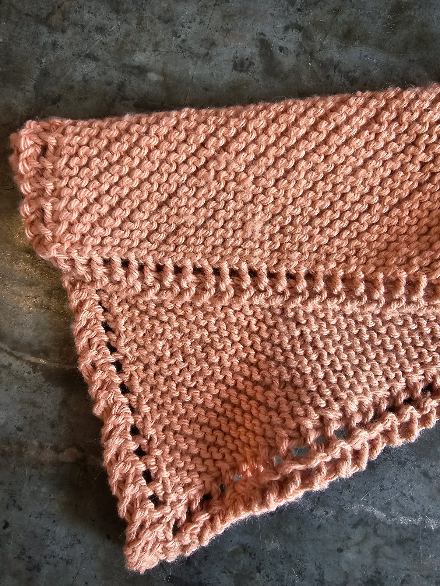Hand Knitted Cotten Wash Clothes