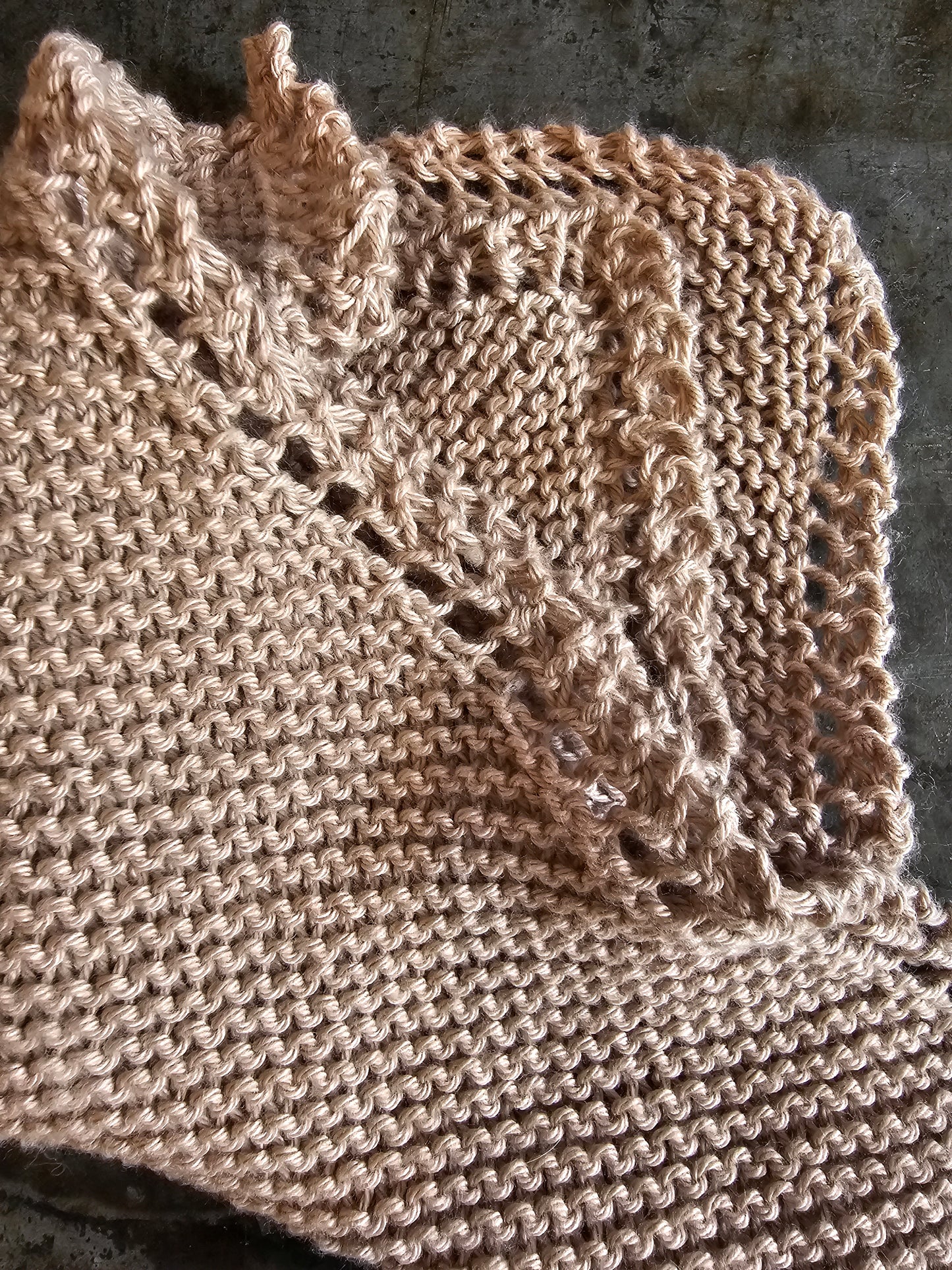 Hand Knitted Cotten Wash Clothes