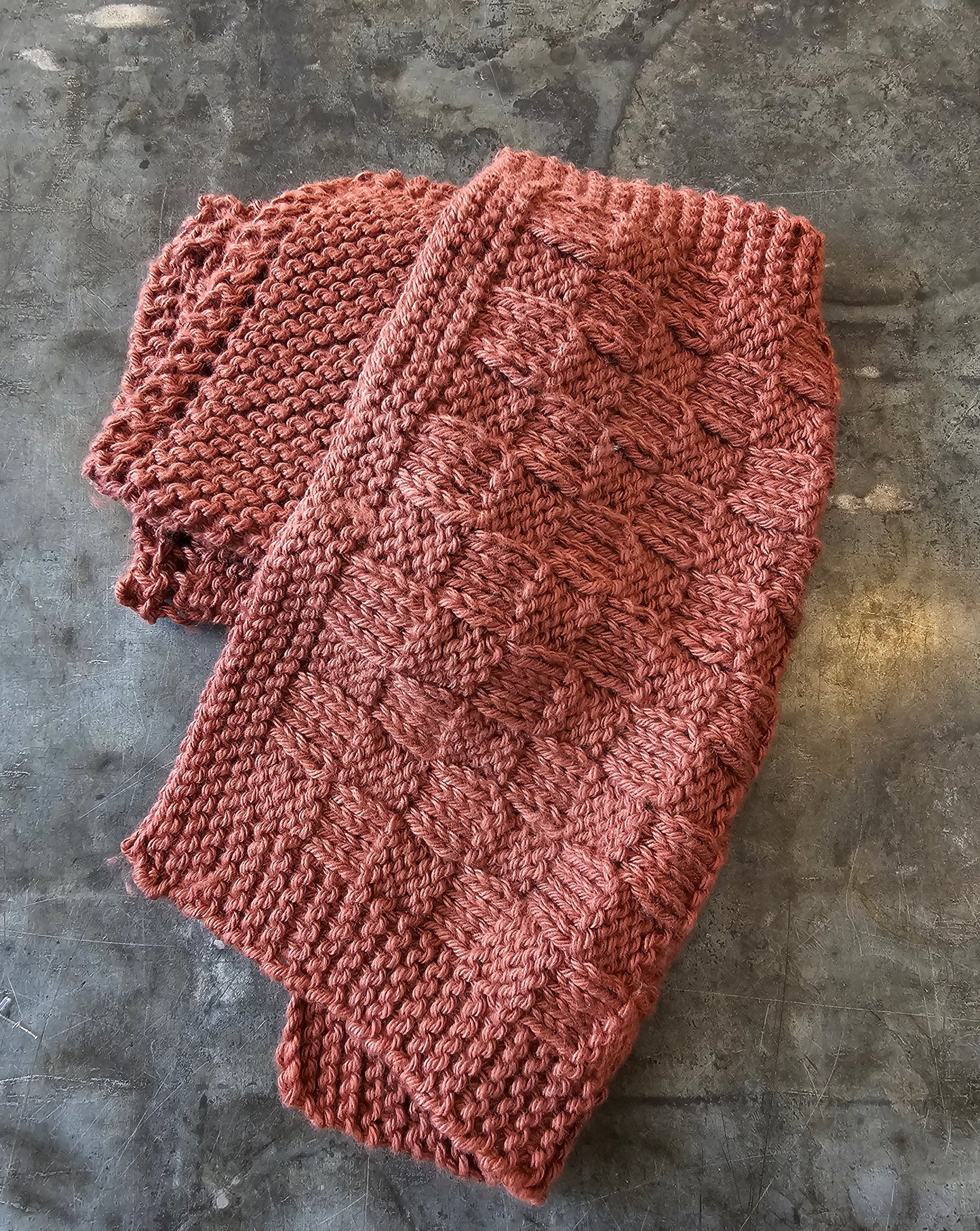 Hand Knitted Cotten Wash Clothes