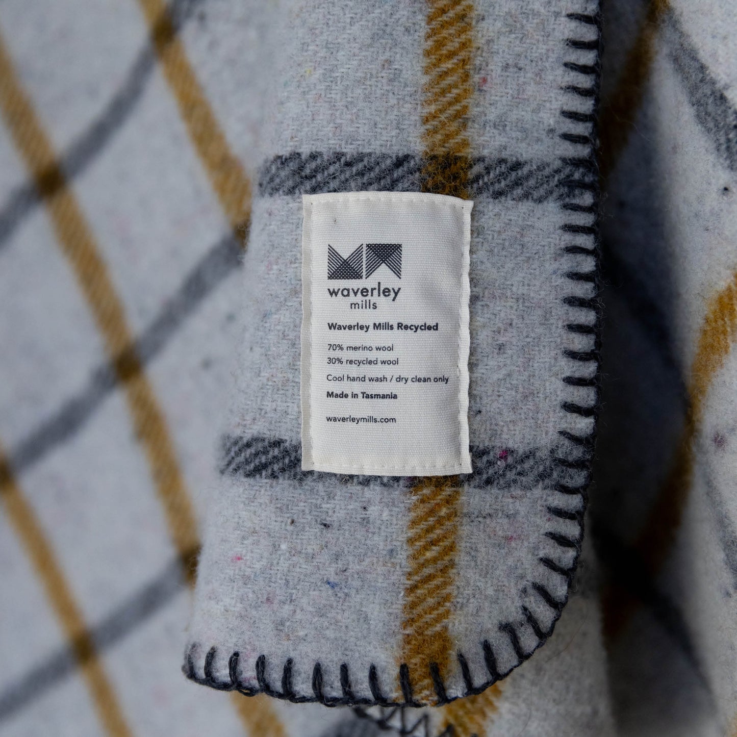 Waverley Mills Recycled Wool Blanket
