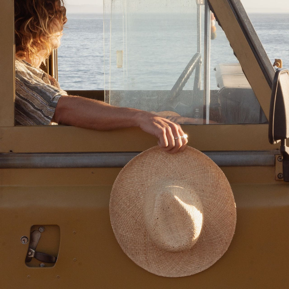 Jude Raffia Straw Hat / Sand / Will & Bear