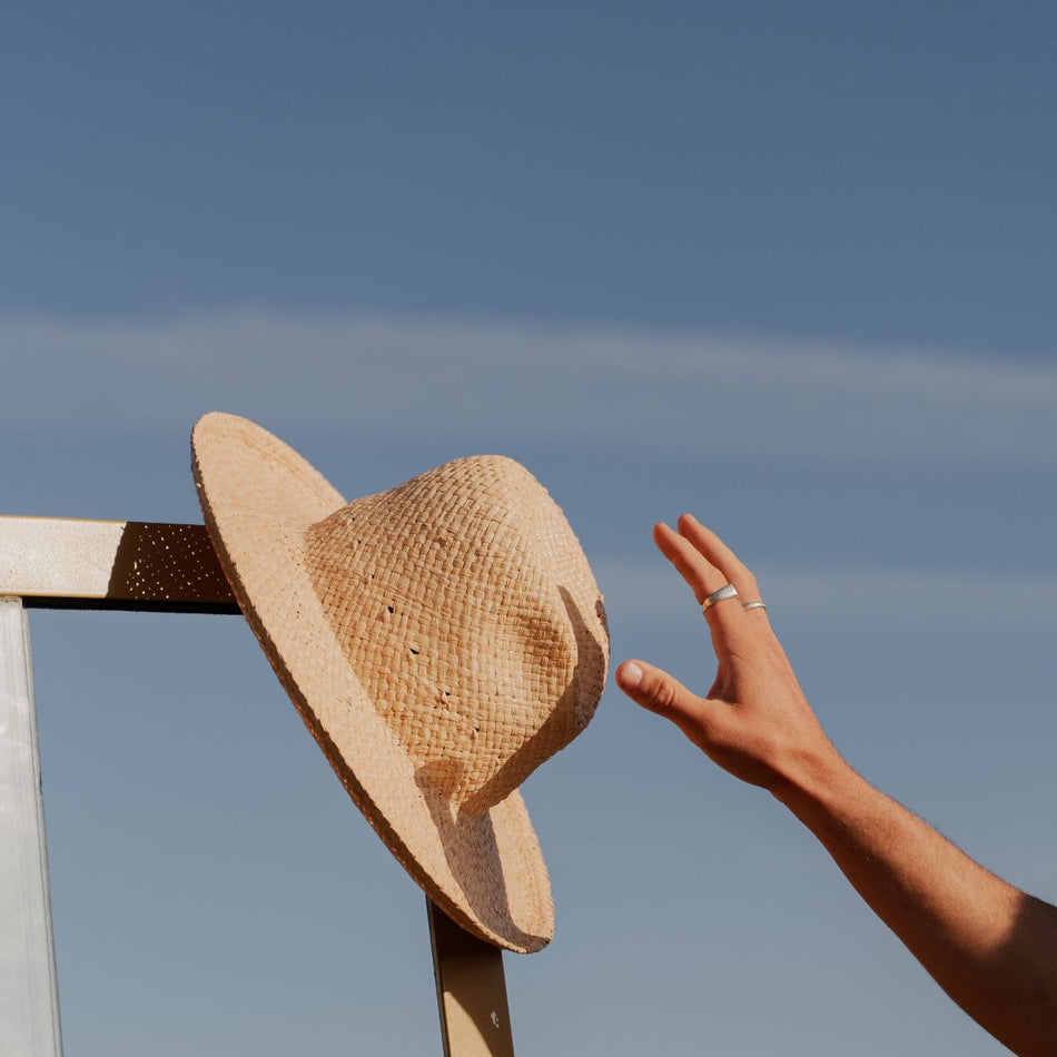 Jude Raffia Straw Hat / Sand / Will & Bear