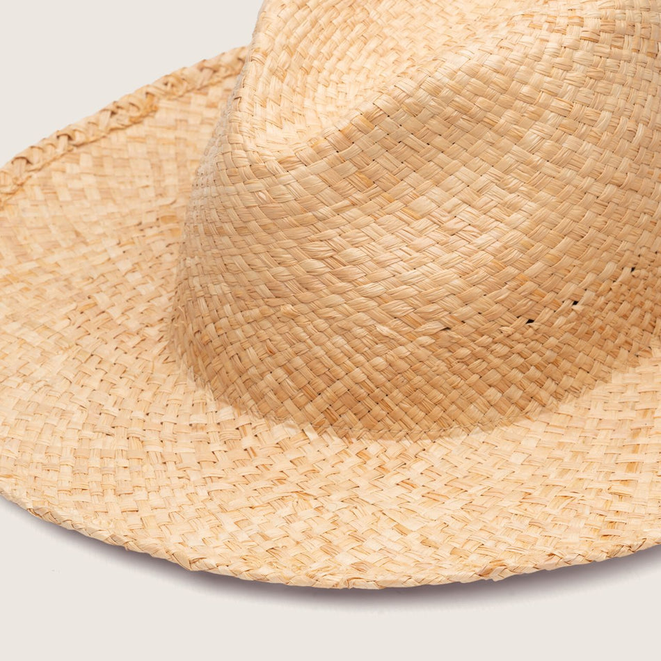 Jude Raffia Straw Hat / Sand / Will & Bear