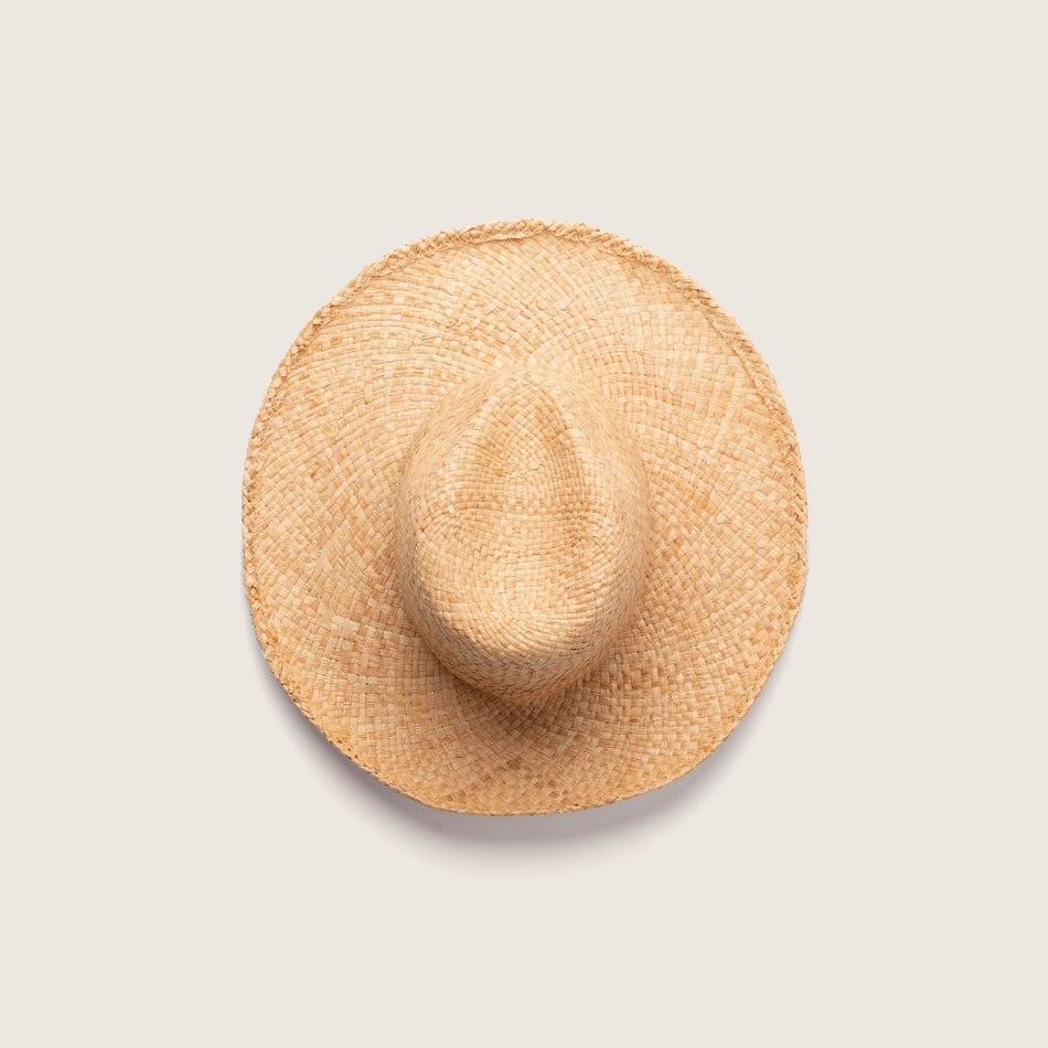 Jude Raffia Straw Hat / Sand / Will & Bear