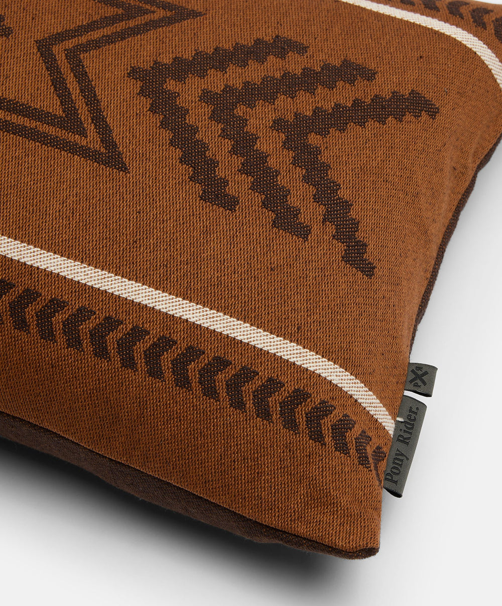 Lil Seeker Rectangle Cushion / Spice / Pony Rider