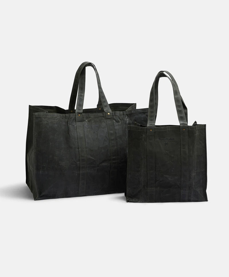 Market Carry All Canvas Tote Bag / Duffle Green / Pony Rider