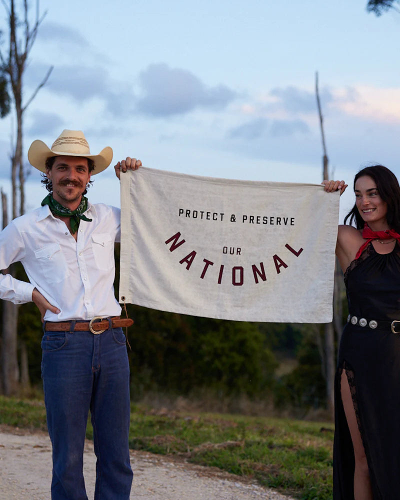 Our National Wall Banner / Pony Rider