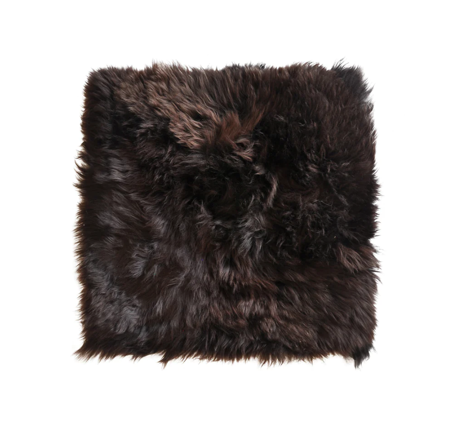 Merino Sheepskin Long Wool Cushion / Vole