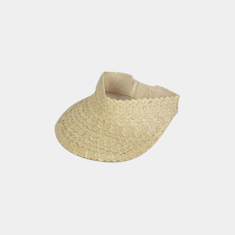 Raffia Visor / Cream