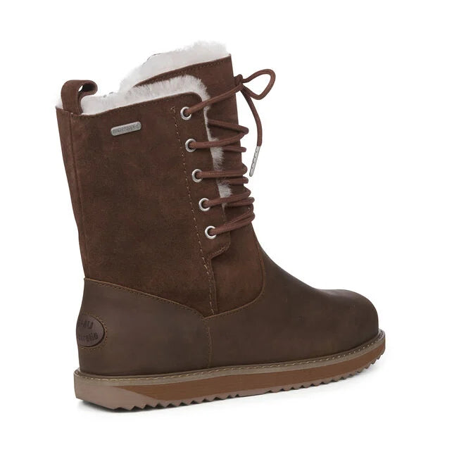 Agnes / Sheepskin Lined Boot / Oak