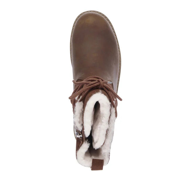Agnes / Sheepskin Lined Boot / Oak