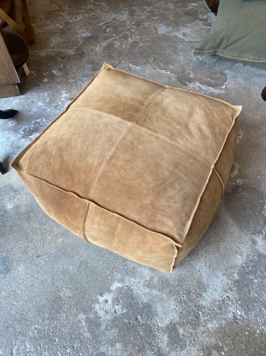 Ottoman Suede Tan