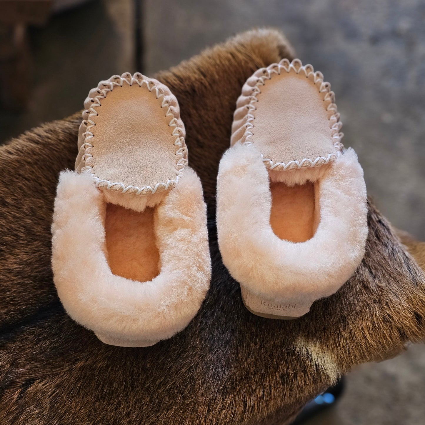Traditional Moccasin / Pink