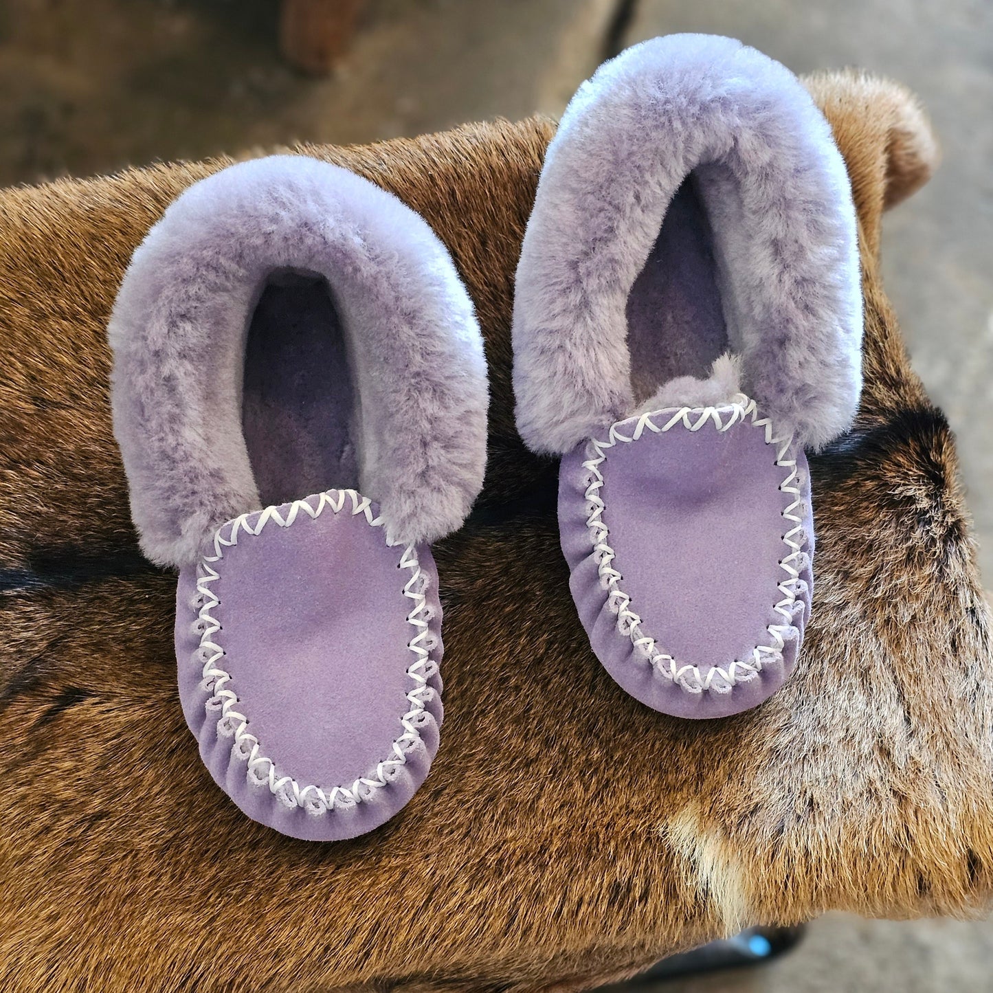 Traditional Moccasin / Lilac