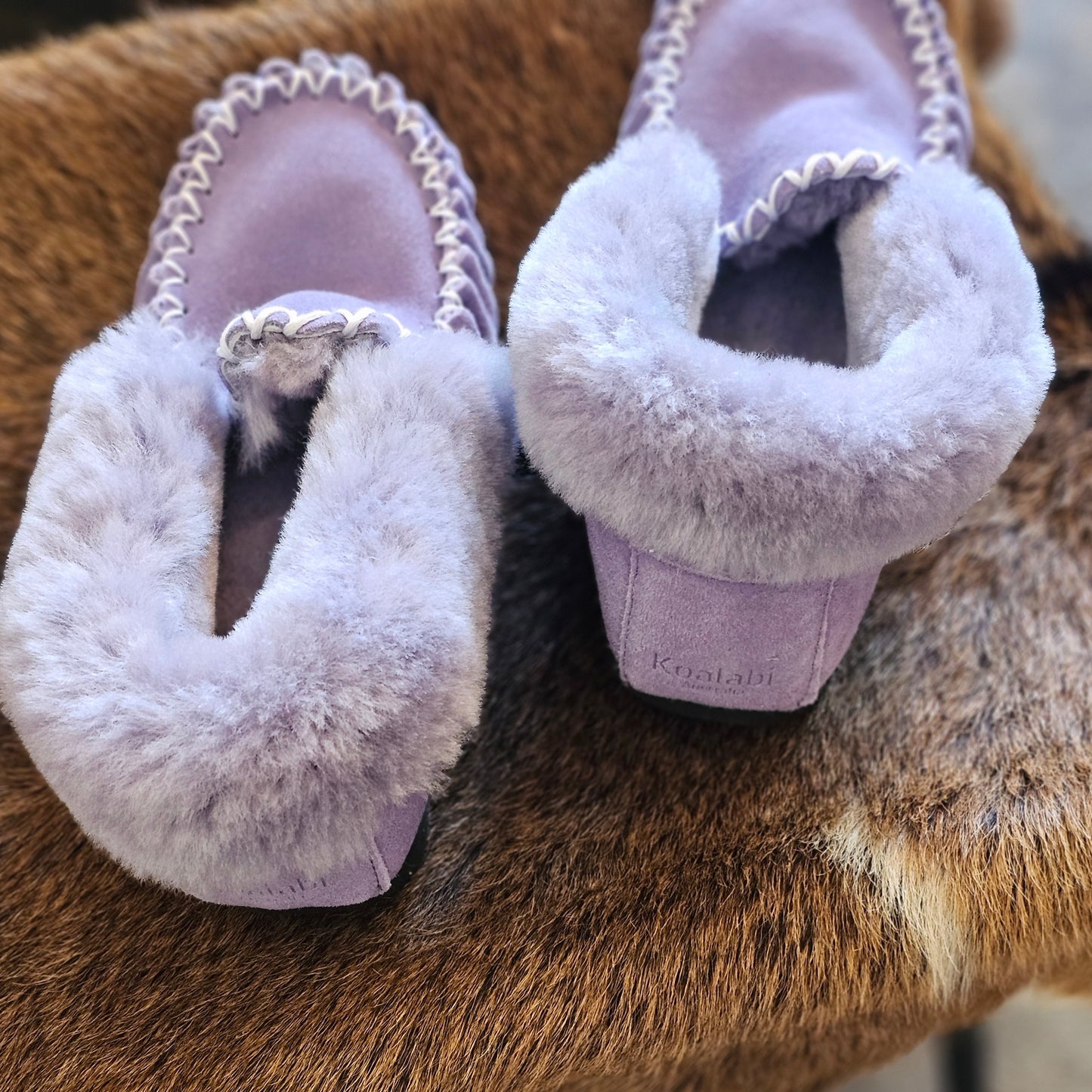 Traditional Moccasin / Lilac