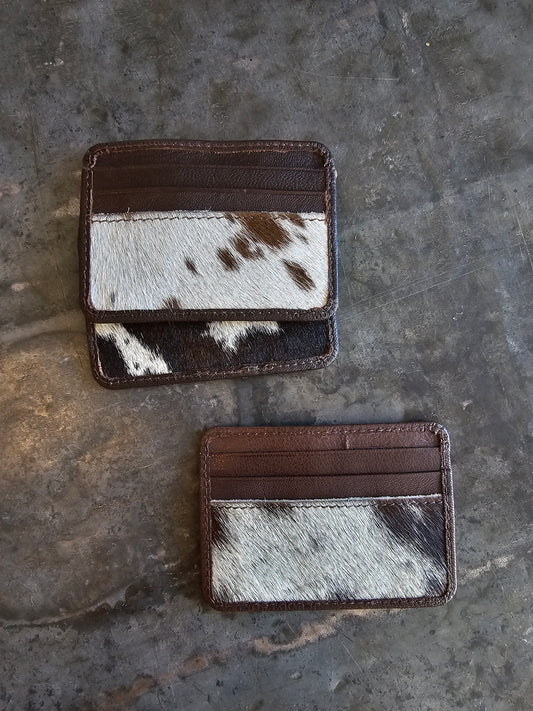 Cowhide Card Holder / Brown