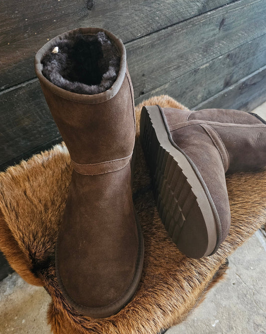 Classic Ankle Ugg Boot / Chocolate