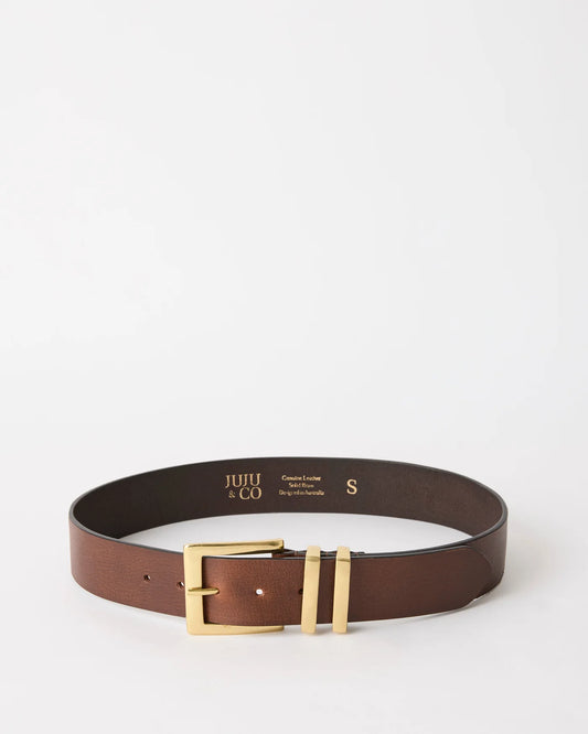 Statement Belt / Whiskey