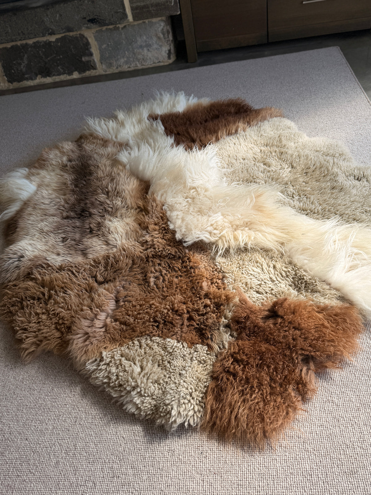 Out West 'Whistler' Sheepskin Rug