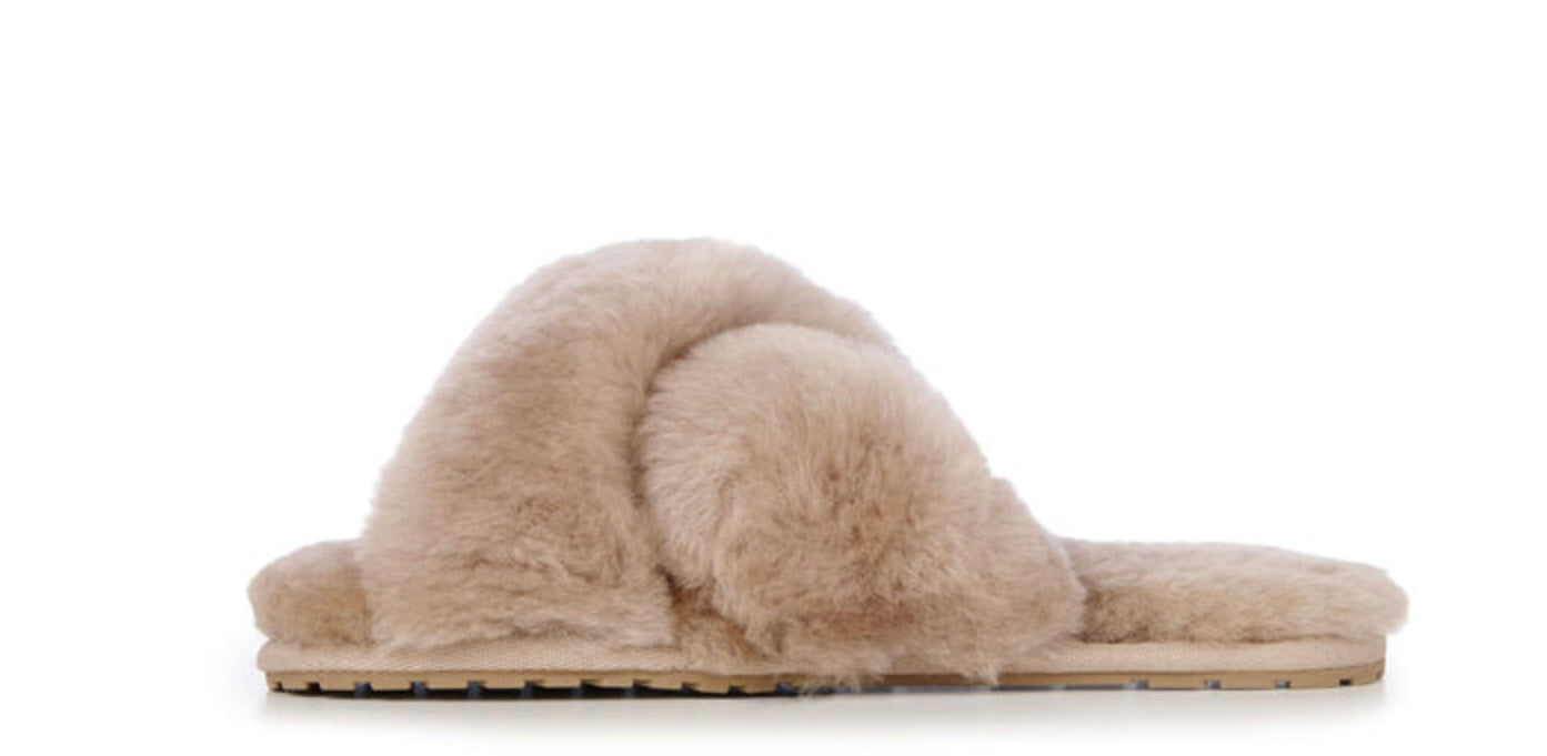 Mayberry Crossover Slipper / Camel – The Skin Inn