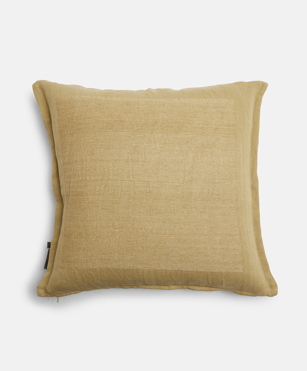 Bare Bones Linen Cushion / Light Safari / Pony Rider