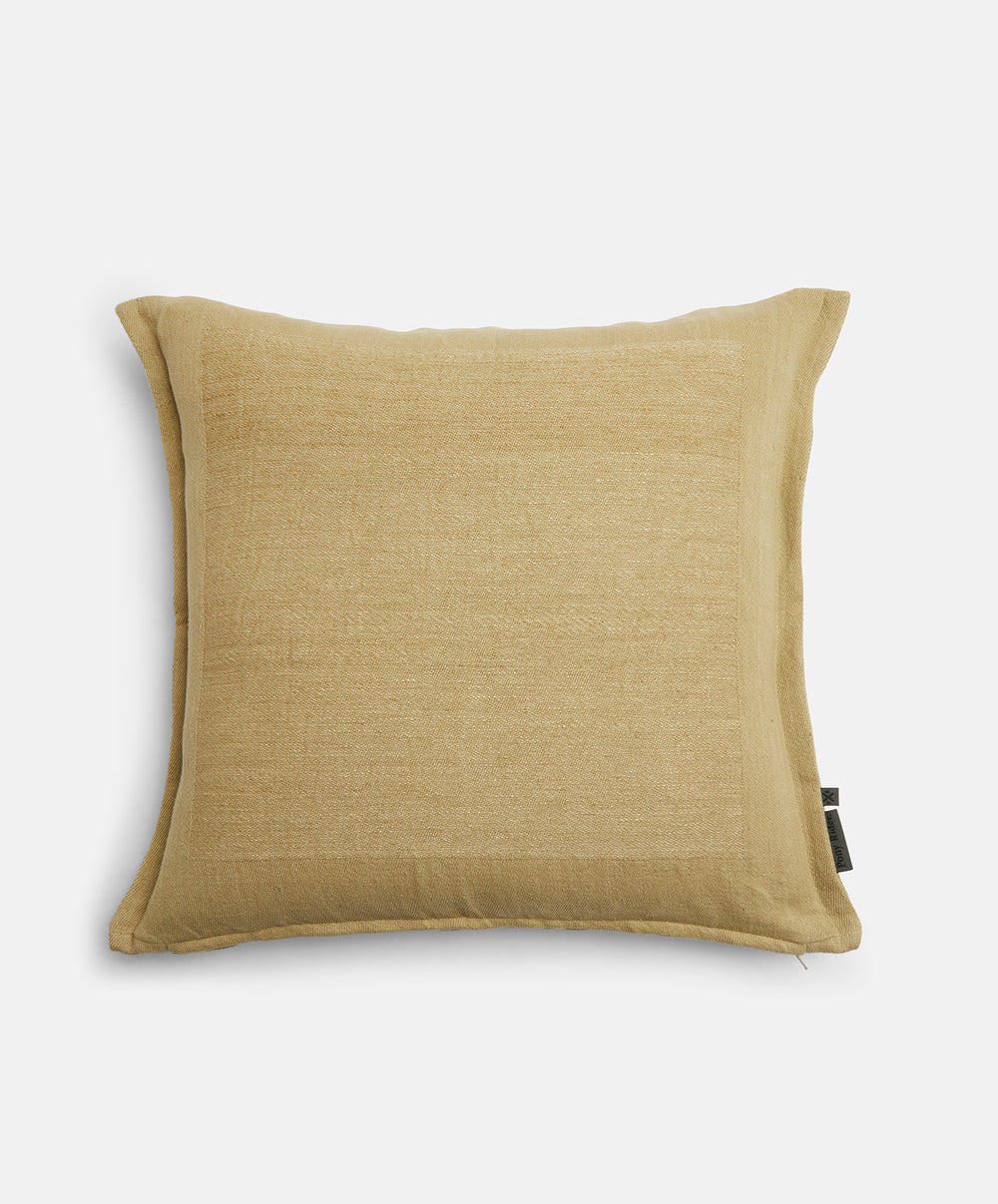 Bare Bones Linen Cushion / Light Safari / Pony Rider