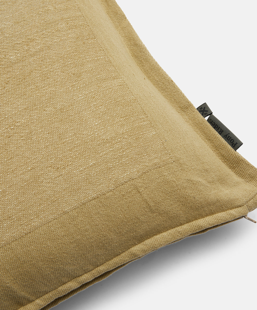 Bare Bones Linen Cushion / Light Safari / Pony Rider