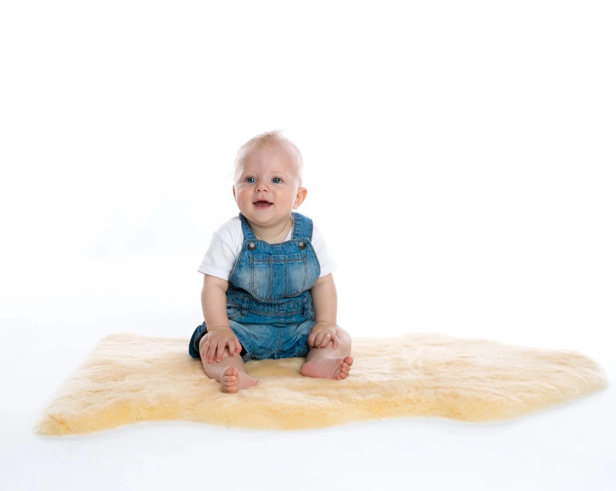 Open Rug Baby Sheepskin Baby Rug – The Skin Inn