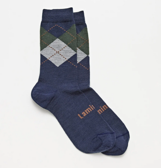 Lamington Crew Socks / Duke / Man