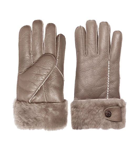 Stella Ladies Sheepskin Gloves / Taupe