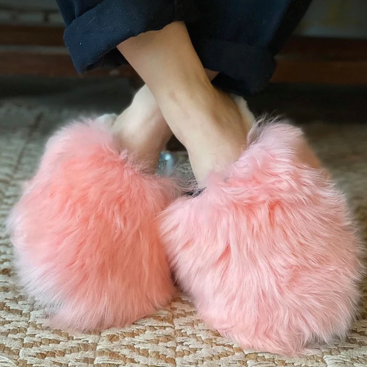 Moodle Slippers / Pale Pink