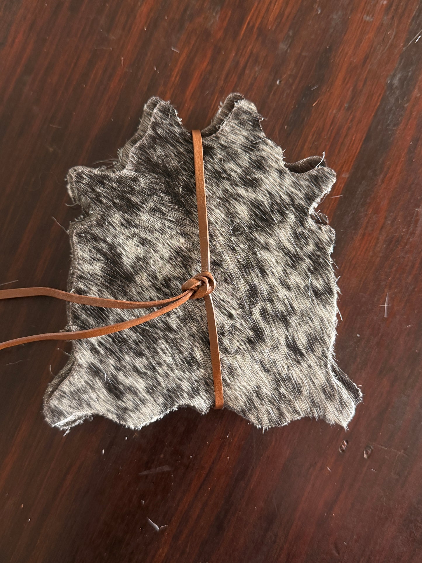 Cowhide Coasters - Pack of 6