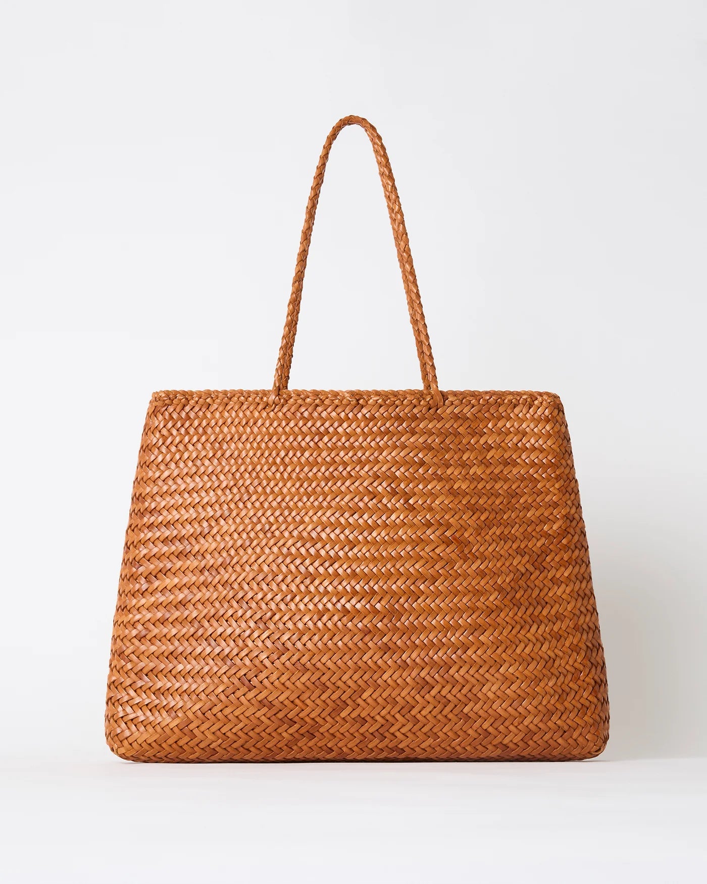 Reef Woven Tote / Amber