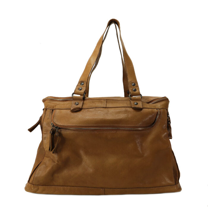 Kerina Overnight Bag / Tobacco