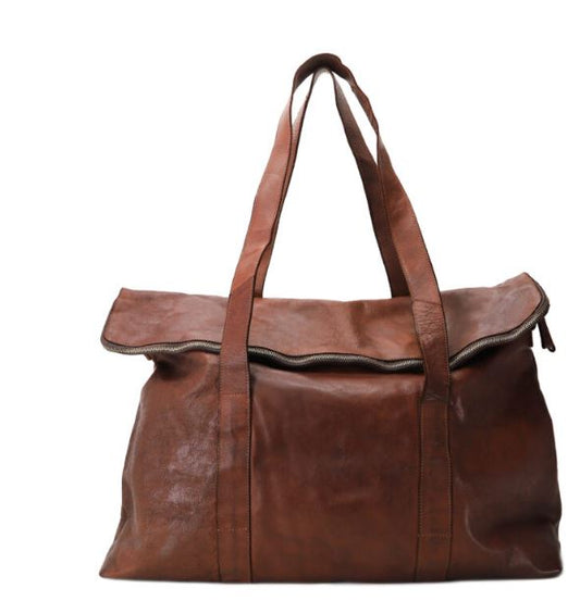 Kerina Overnight Bag / Cognac