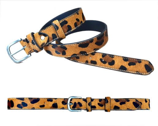 Leopard Print Belt