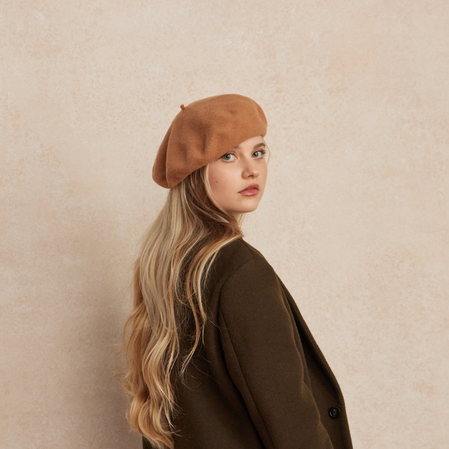 Marche Beret / Tan / Lorna Murray