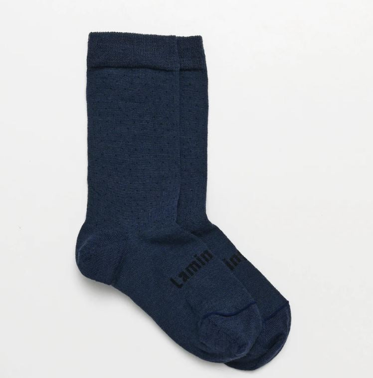 Lamington Crew Socks / Soft Cuff / Midnight / Men