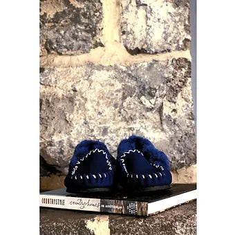 Traditional Moccasin / Navy