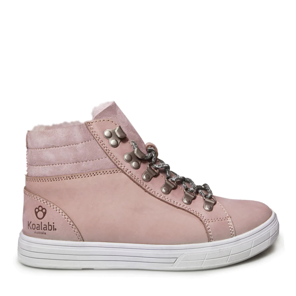 Olivia / Sheepskin Lined Boot / Pink