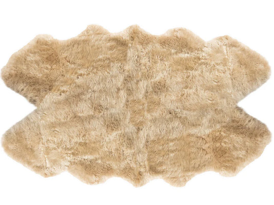 Merino Long Wool Sheepskin Rug / Nappa / Quarto