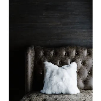 Rabbit Fur Cushion / White