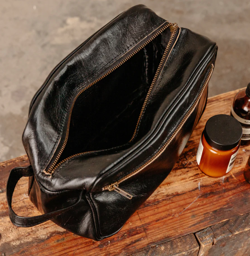 Nate Toiletry Bag / Tan