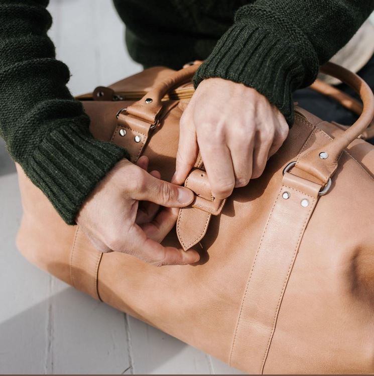 Theo Travel Bag / Vintage Tan