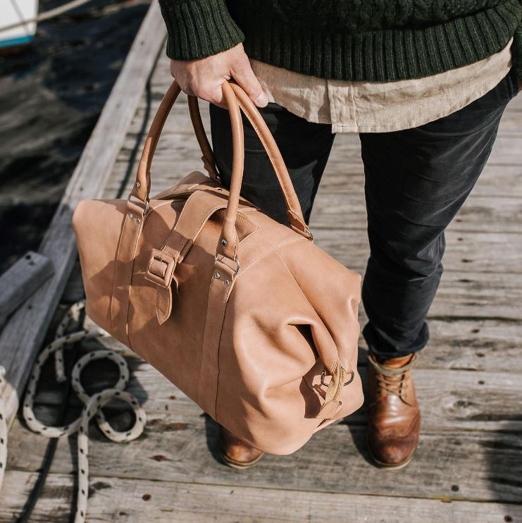 Theo Travel Bag / Vintage Tan