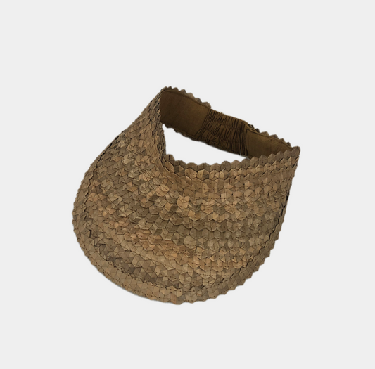 Raffia Visor / Natural