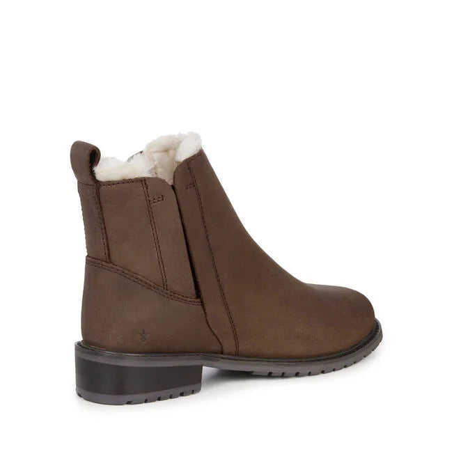 Pioneer Leather / Sheepskin Lined Boot / Espresso