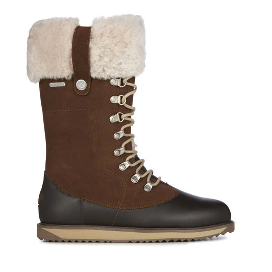 Orica Hi Oak / Sheepskin Lined Boot / Espresso